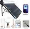 Low pressuried vacuum tube solar water heater
