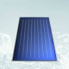 Low price largely supply blue titanium solar collector's solar water heater flat panel collector(80L)