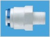 Male straight adapter ro system water purifier filter parts