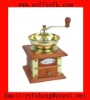 Manual wood Coffee grinder mill