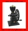Manual wood coffee grinder mill