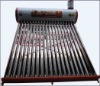 Manufacture Color Galvanized Steel Unpressurized Solar Water Heater With Vaccum Tubes