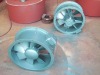 Marine axial in-line fan for ship use