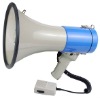 Megaphone with microphone