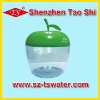 Mineral water pot with apple shape/water pipeline pot/water conectivity