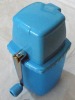 Mini Coloful ABS Plastic Manual Ice crusher, ice shaver
