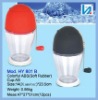 Mini, Hotselling Colorful Plastic Manual Ice crusher,egg shaped