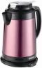 Mini keep warm pink electric kettle stainless steel