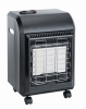 Mobile gas heater with infrared burner