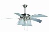 Modern design fancy ceiling fan with special baldes 52-YJ220