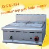 Most usdful gas bain marie with stainless steel body(desktop type)
