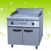 Multifuntional electric griddle with cabinet with stainless steel body