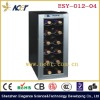 Ncer black vertical electric wine cooler with 12bottles