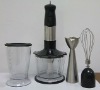 New 400W food processor with hand blender and egg whisk