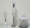 New DC 400W stainless steel stick blender with food chopper and food processor