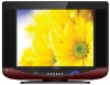 New Design 21" Ultra Slim with rotary base CRT Color TV A Grade Tube OEM Accepted