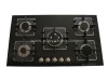 New model Glass top kitchen gas stove NY-QB5120,all the glass top gas hobs are on promotion for canton fair