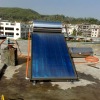 New pressurized blue titanium integrated non-pressure solar water heater(80L)