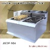 New style electric chicken pressure fryer DF-904 counter top electric 2 tank fryer(2 basket)