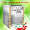 New type soft ice cream machine with 3 nozzles, counter top ice cream machine