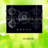 Newest Style 5 Burners Tempered Glass Gas Stove
