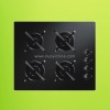 Newest Style Tempered glass Gas Cooktop NY-QB4025
