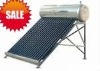 Non-pressure solar water heater with stainless steel material