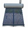 Non-pressurized compact solar water heater