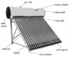 Non-pressurized mini solar water heater(CE,ISO9001:2000,CCC)