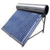 Non-pressurized stainless steel solar water heater