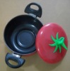 Nonstick Fruit Shape Pot (apple,pumpkin,eggplant,tomato),milk pot