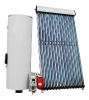 Normal split solar water heater system with solar collector