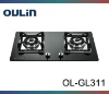 OULIN glass kitchen gas stove 2 burner OL-GL311
