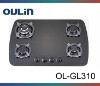 OULIN glass kitchen gas stove 4 burner OL-GL310