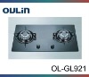 OULIN kitchen 2 burner glass stove OL-GL921