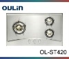 OULIN kitchen 3 burner stainless steel gas cooker OL-ST420