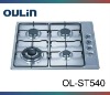 OULIN kitchen 4 burner stainless steel stove OL-ST540