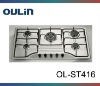 OULIN kitchen 5 burner stainless steel gas cooker OL-ST416