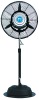 Outdoor Cooling System Stand Spray Fan (24")/ water mist fan