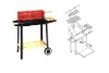 Outdoor Picnic Charcoal BBQ Stove