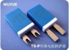PCB mounting thermal switch for PCB protection, both current and temeprature sensitive