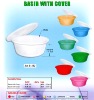 PLASTIC BASIN WITH COVER
