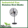 POWERFUL INDUSTRIAL PEDESTAL FAN WITH STAINLESS STEEL BLADES