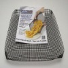 PTFE coated fiberglass reusable cooking mesh tray