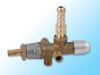 Patio heater safety valve