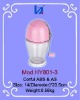 Pink Mini Plastic ABS and AS manual Ice crusher, kitchenware