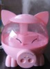 Pink pig ultrasonic air humidifier T-178