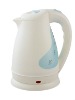 Plastic Electric cordless kettle eco-friendly design with 1 year warranty