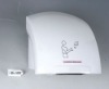 Plastic automatic jet hand dryer