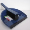 Plastic bule & small clean dustpans with the brush